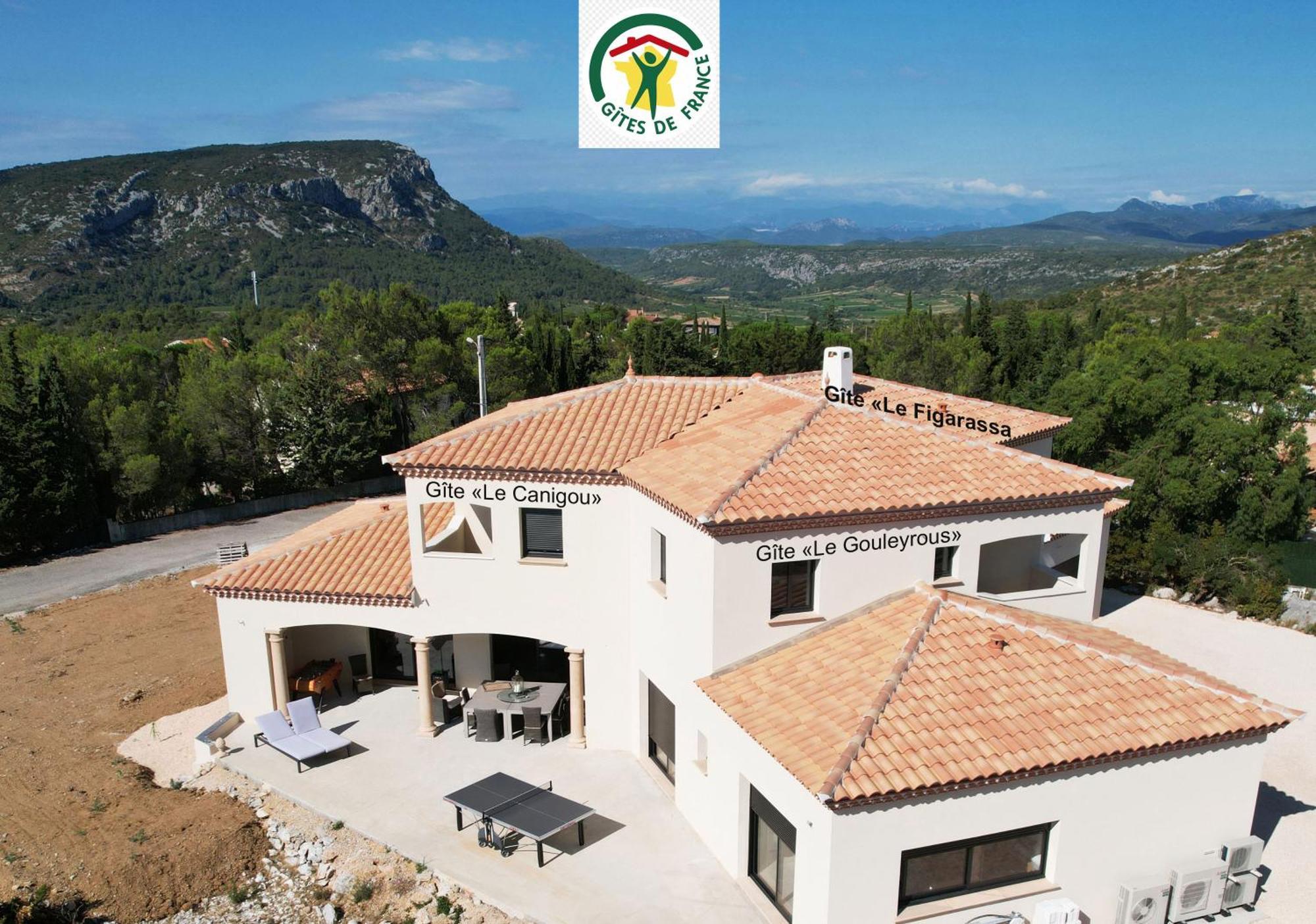 Trois Appartements Au Sein Du Mas Jams - Le Gouleyrous, Le Canigou Et Le Figarassa Vingrau Buitenkant foto